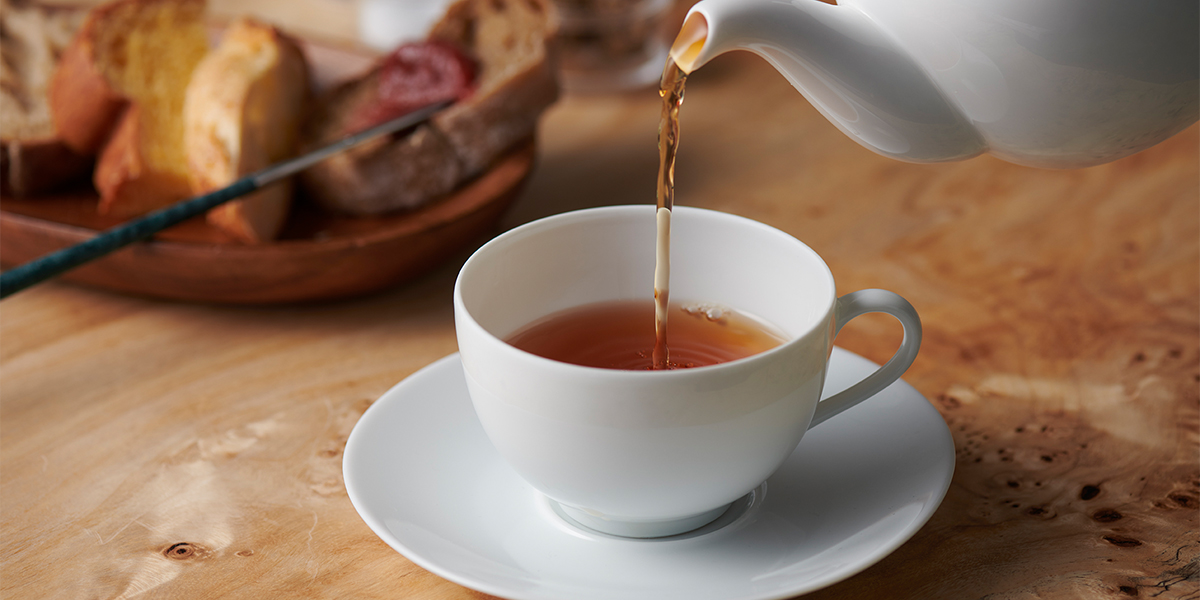 【飲み物】ティーブレンダー内田さんの厳選紅茶、またはコーヒー